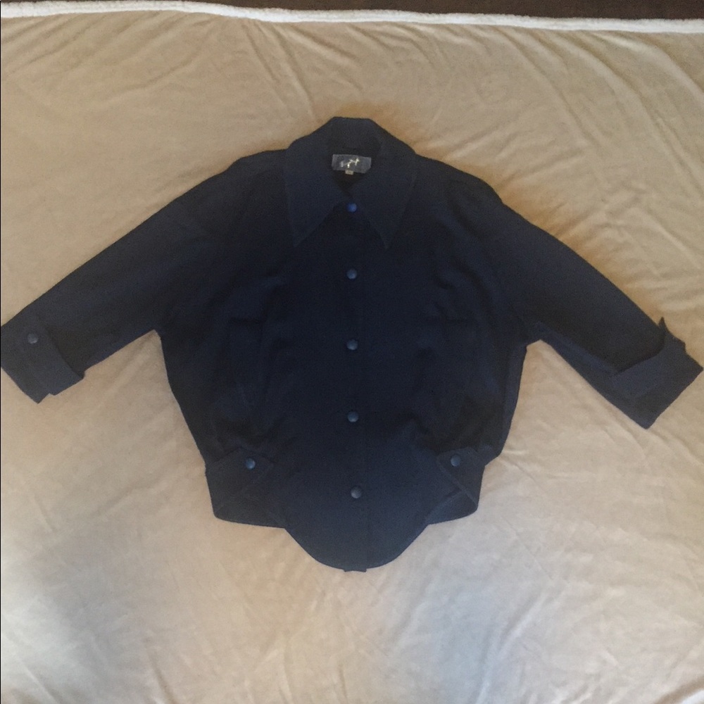 Thierry Mugler vintage Cocoon half coat